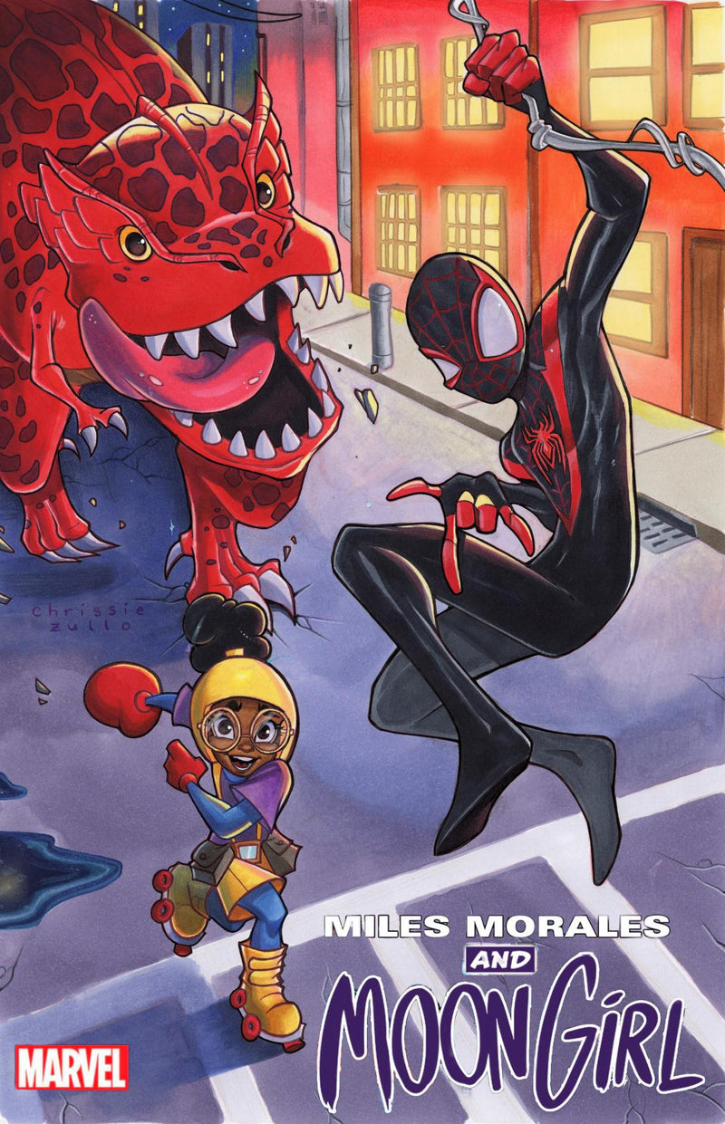 MILES MORALES AND MOON GIRL 1 CHRISSIE ZULLO VARIANT