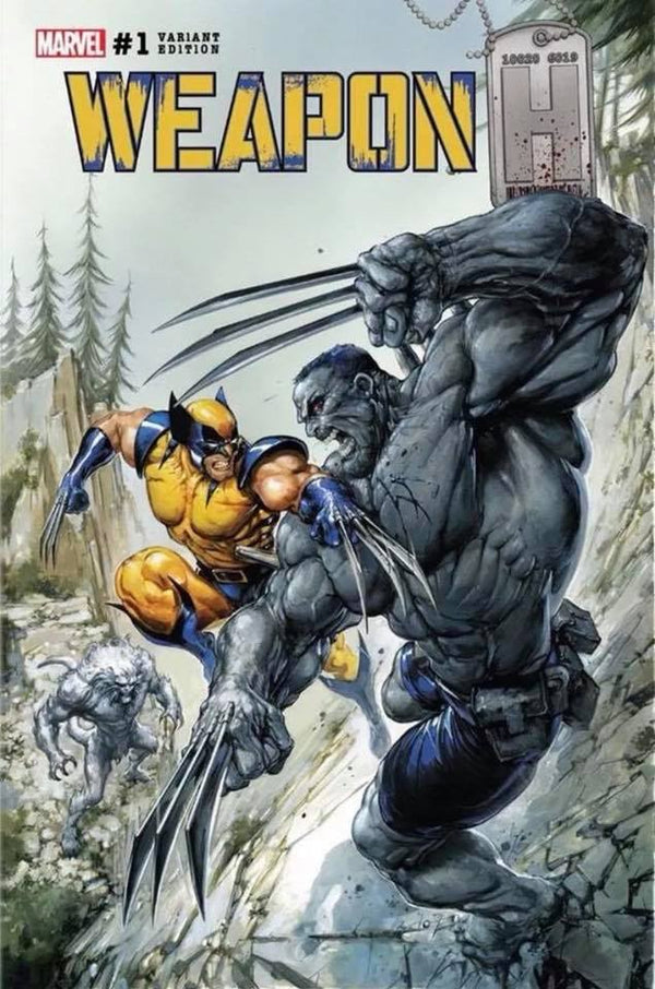 WEAPON H #1 CLAYTON CRAIN HULK 181 SECRET LIMITED VARIANT - The Comic Mint