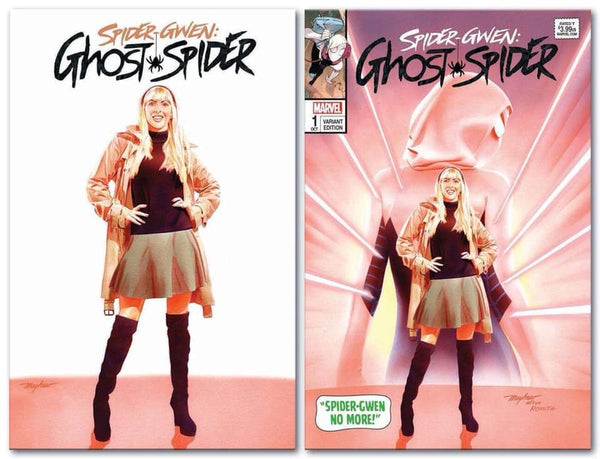 SPIDER-GWEN GHOST SPIDER 1 MIKE MAYHEW VARIANT OPTIONS - The Comic Mint