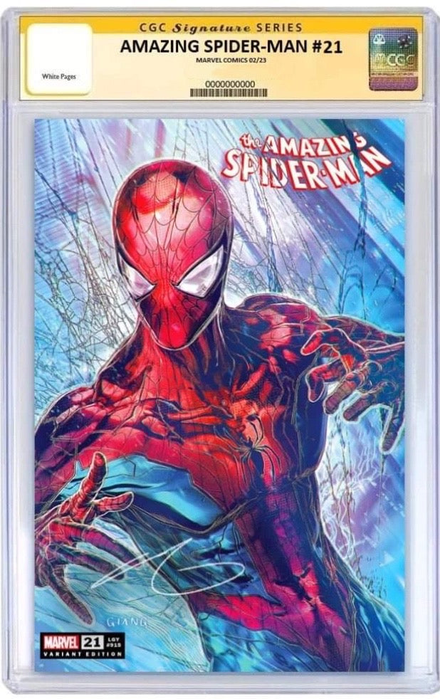 AMAZING SPIDER-MAN 21 JOHN GIANG VARIANT