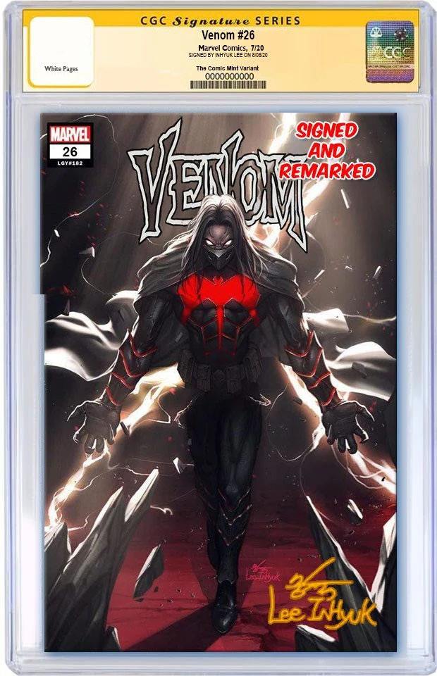 VENOM 26 INHYUK LEE MYSTERY VILLAIN TCM VARIANT