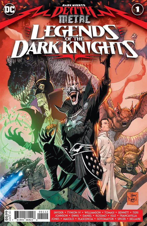DARK NIGHTS: DEATH METAL LEGENDS OF THE DARK KNIGHTS #1 SECOND PRINT
