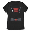 Women's Marvel Black Widow Front T-Shirt