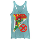 Junior's Marvel Grey Flight Tank Top