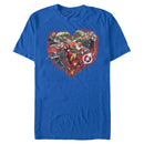 Men's Marvel Avenger Heart T-Shirt