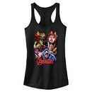 Junior's Marvel Avengers Classic Group Collage Tank Top