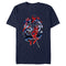 Men's Marvel Spider-Man Beyond Amazing SPIDEY CIRCLE EVOLUTION T-Shirt