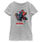 Girl's Marvel Spider-Man Beyond Amazing WEB COMIC HALF T-Shirt