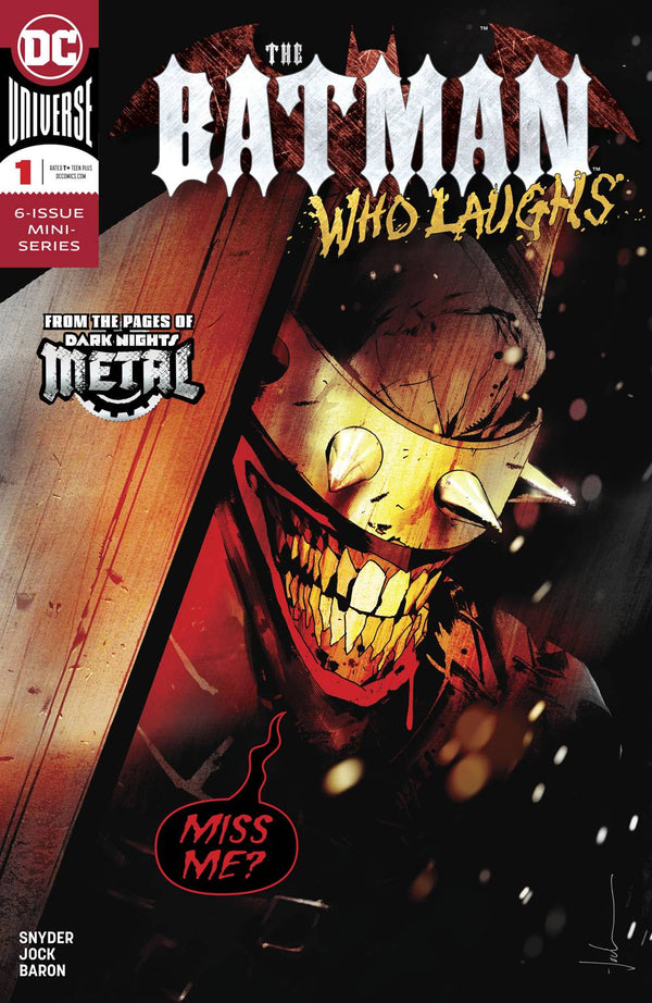 BATMAN WHO LAUGHS #1 COVER A