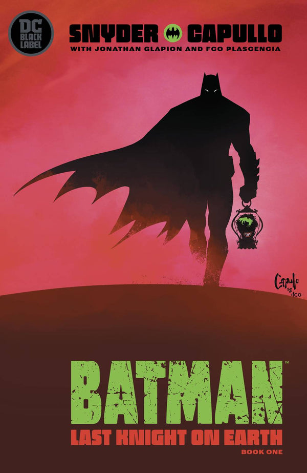 BATMAN: LAST KNIGHT ON EARTH #1 CAPULLO COVER