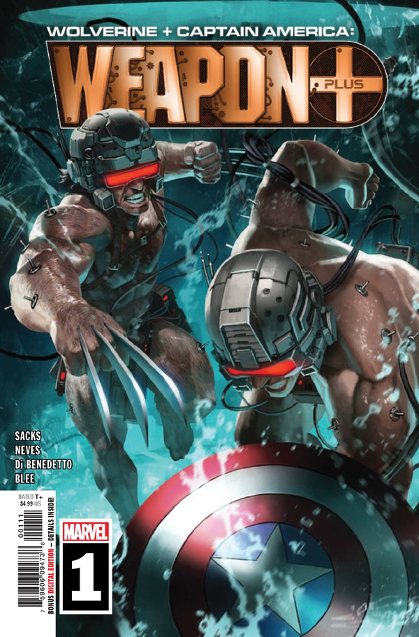 WOLVERINE & CAPTAIN AMERICA: WEAPON PLUS #1 MAIN COVER