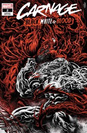CARNAGE BLACK WHITE AND BLOOD #2 (OF 4) HOTZ VARIANT