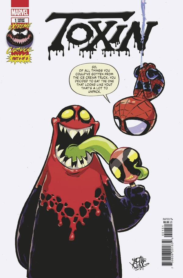 EXTREME CARNAGE: TOXIN #1 SKOTTIE YOUNG VARIANT
