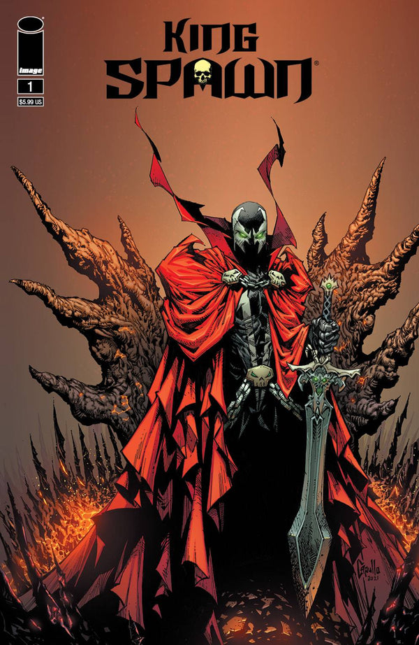 KING SPAWN #1 CAPULLO COVER E