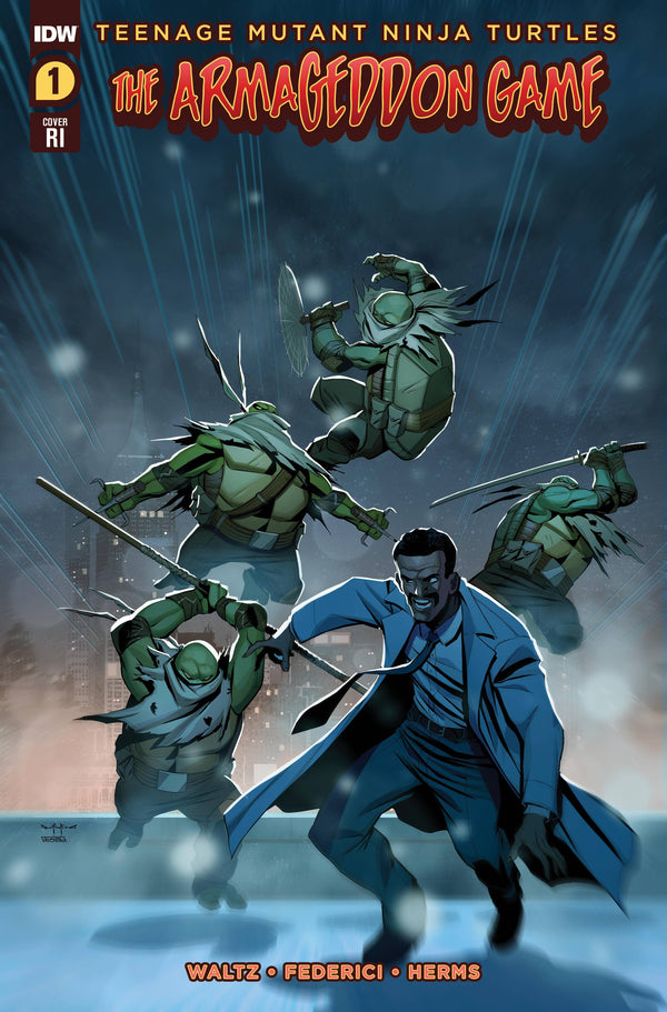 TEENAGE MUTANT NINJA TURTLES: THE ARMAGEDDON GAME #1 COVER RI TD