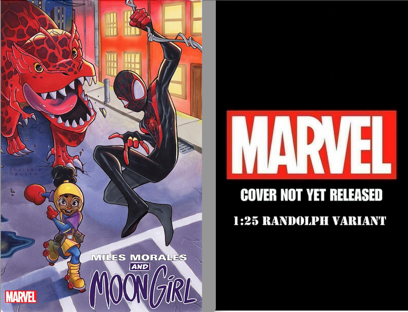 MILES MORALES AND MOON GIRL 1 CHRISSIE ZULLO VARIANT