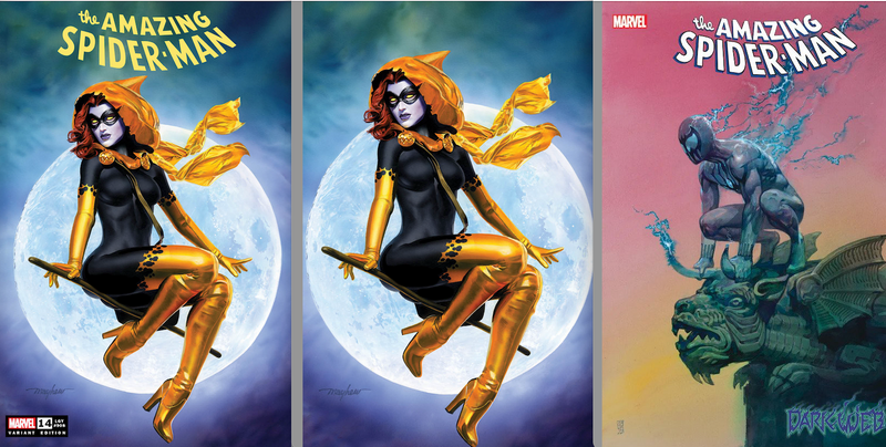 AMAZING SPIDER-MAN 14 MIKE MAYHEW HALLOWS EVE VARIANT