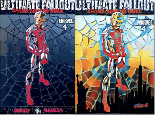 ULTIMATE FALLOUT 4 FACSIMILE SHATTERED REGULAR AND NYCC VARIANT SET