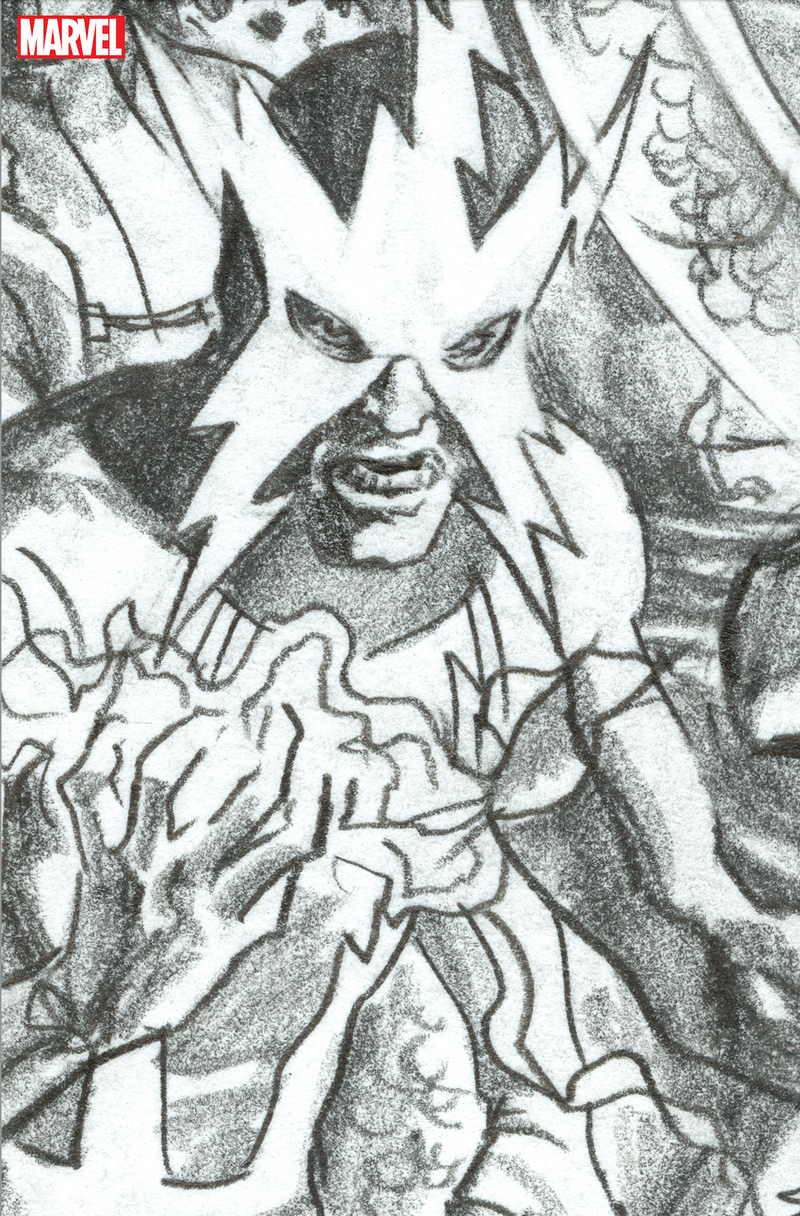 MILES MORALES: SPIDER-MAN 5 ALEX ROSS TIMELESS ELECTRO VIRGIN SKETCH VARIANT