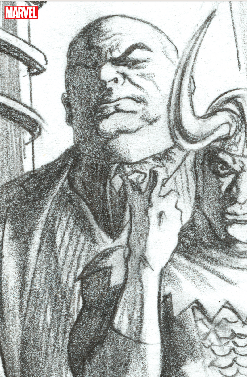 MOON KNIGHT 22 ALEX ROSS TIMELESS KINGPIN VIRGIN SKETCH VARIANT