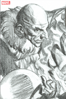 AMAZING SPIDER-MAN 24 ALEX ROSS TIMELESS VULTURE VIRGIN SKETCH VARIANT