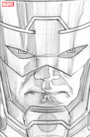 AVENGERS ASSEMBLE OMEGA 1 ALEX ROSS TIMELESS GALACTUS VIRGIN SKETCH VARIANT