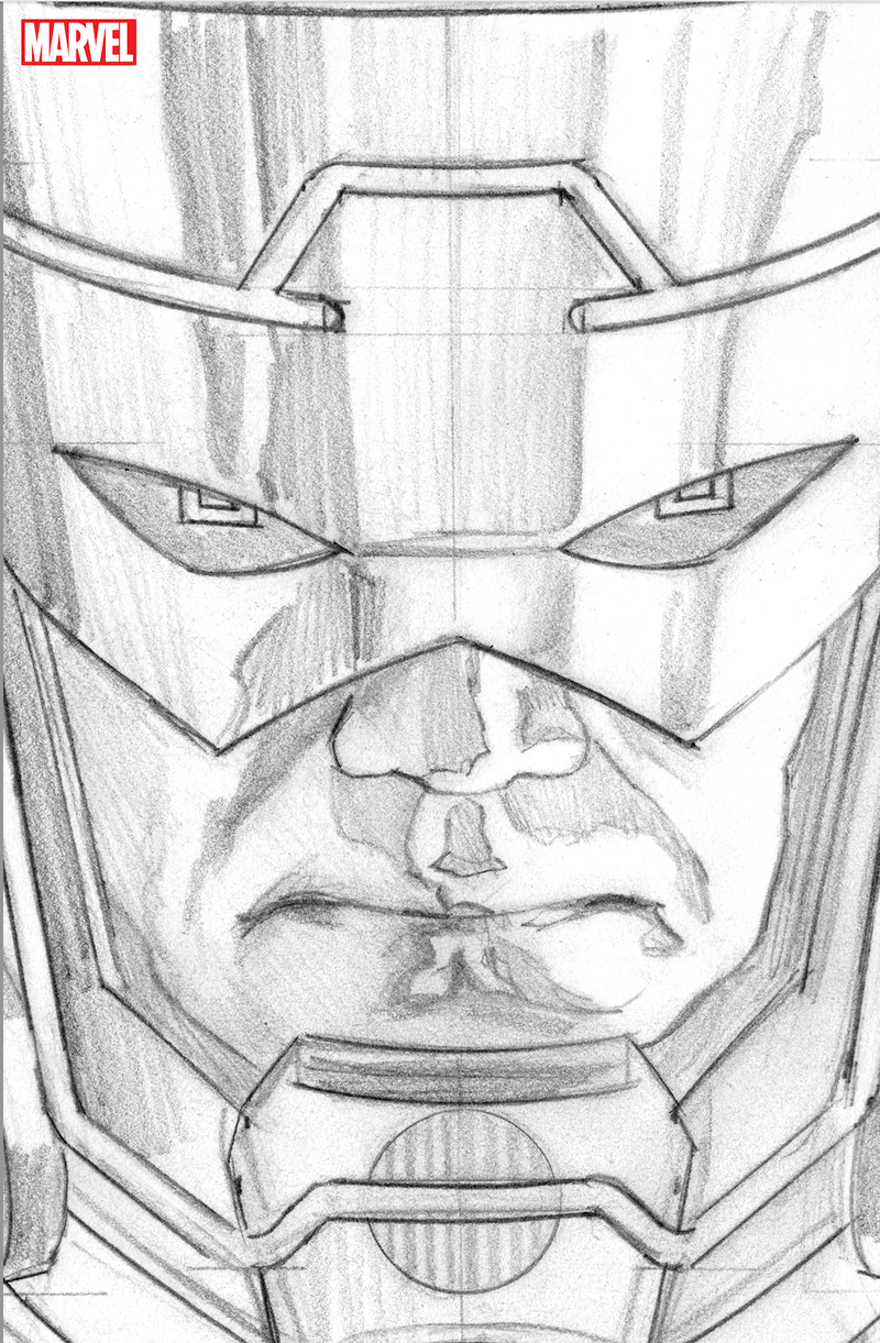 AVENGERS ASSEMBLE OMEGA 1 ALEX ROSS TIMELESS GALACTUS VIRGIN SKETCH VARIANT