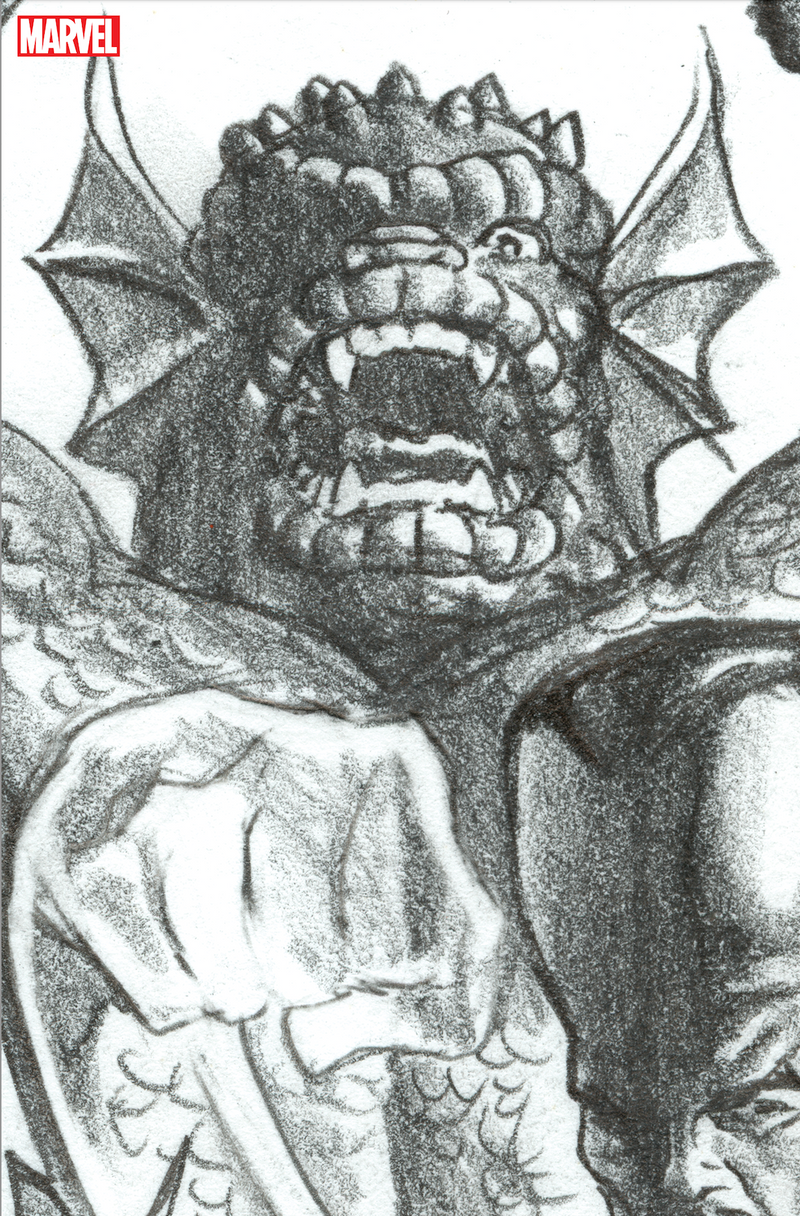 HULK 14 ALEX ROSS TIMELESS ABOMINATION VIRGIN SKETCH VARIANT