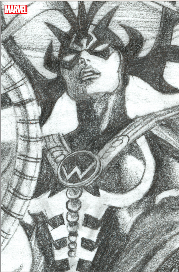 CARNAGE 12 ALEX ROSS TIMELESS HELA VIRGIN SKETCH VARIANT