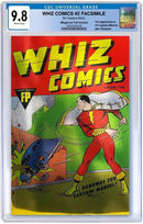 WHIZ COMICS 2 MEGACON FOIL FIRST APPEARANCE CAPTAIN MARVEL/SHAZAM