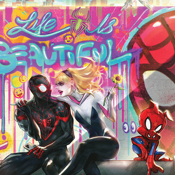 MILES MORALES 41 IVAN TAO LIFE IS BEAUTIFUL VARIANT– The Comic Mint