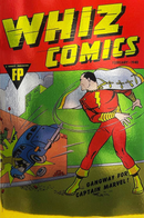 WHIZ COMICS 2 MEGACON FOIL FIRST APPEARANCE CAPTAIN MARVEL/SHAZAM