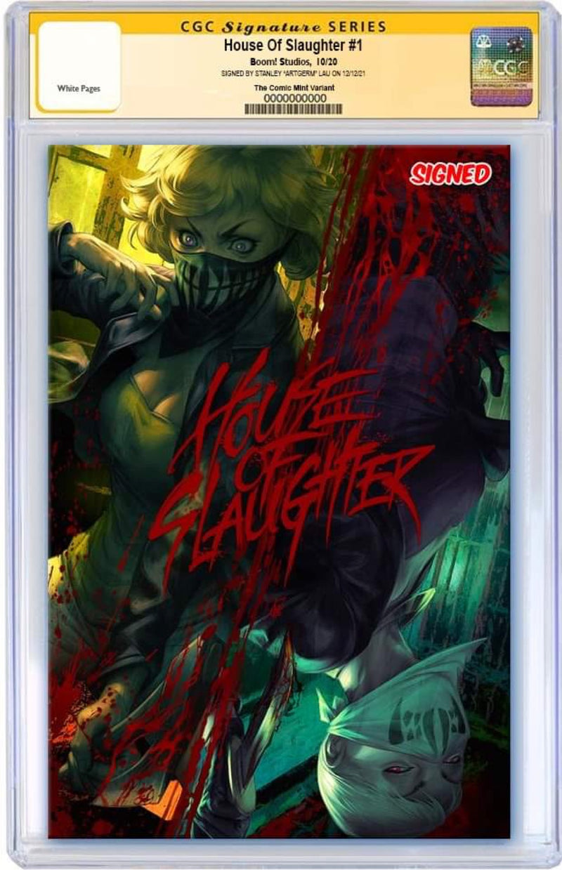 HOUSE OF SLAUGHTER 1 ARTGERM VARIANT