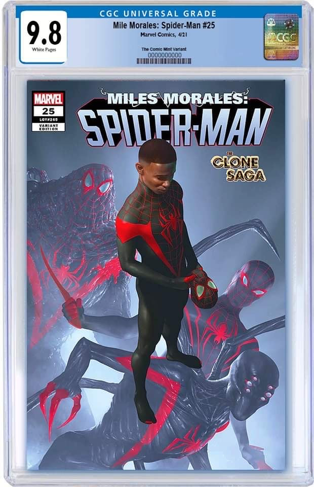MILES MORALES 25 RAHZZAH ULTIMATE FALLOUT 4 HOMAGE VARIANT