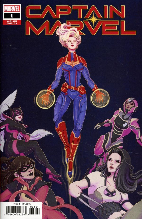 Captain Marvel #1 1:10 Lauren Tsai Variant