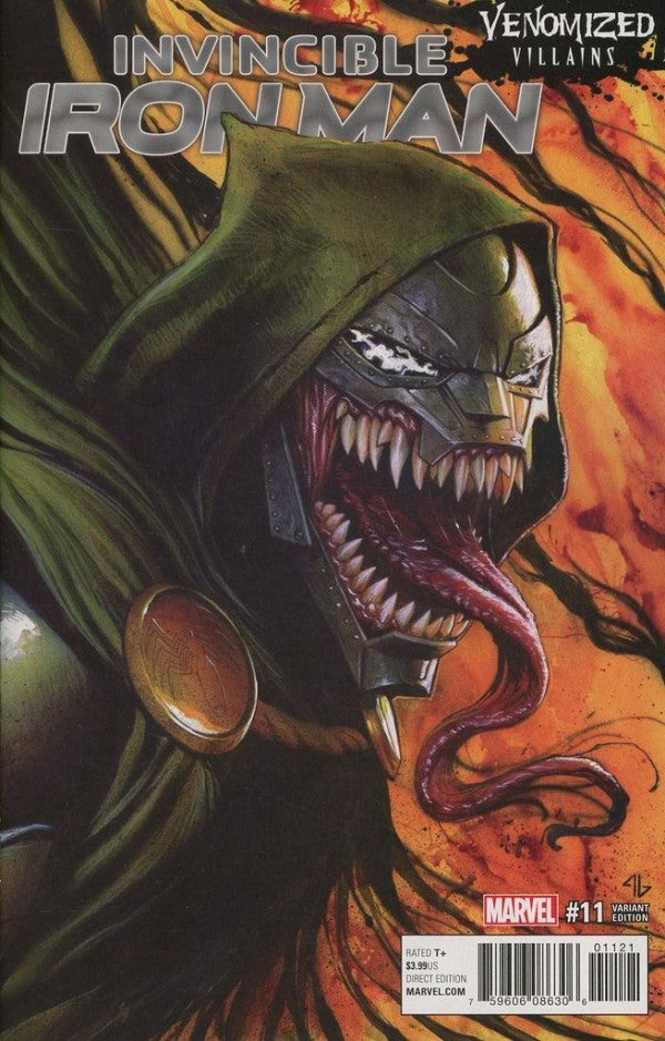 Invincible Iron Man #11 Venomized Variant
