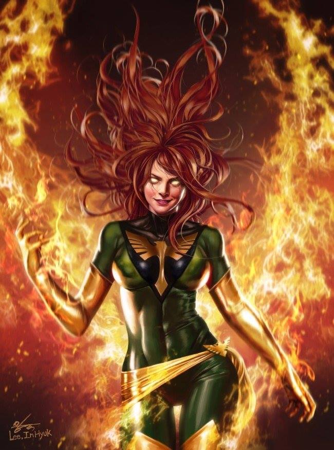 PHOENIX RESURRECTION 1 INHYUK LEE VIRGIN VARIANT - The Comic Mint